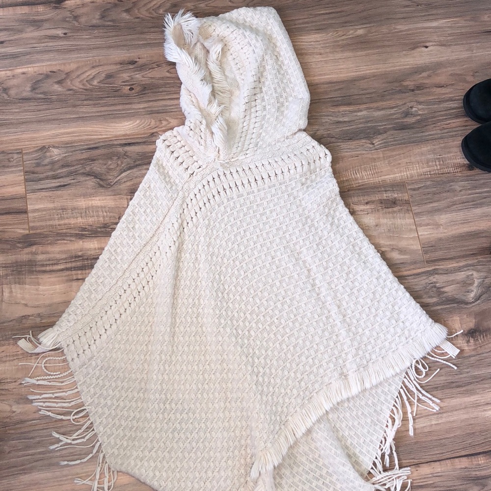 winter poncho!